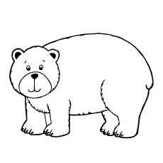 Top free printable brown bear coloring pages online