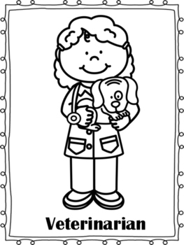 Munity helpers coloring pages by miss ps prek pups tpt