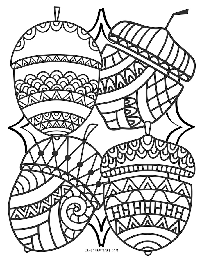 Coloring for seniors â seasoned times