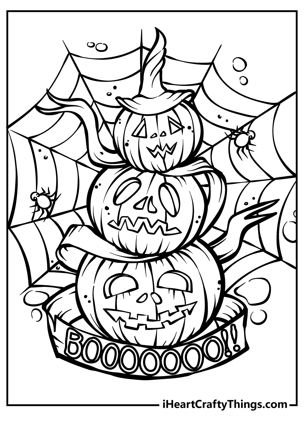 Halloween coloring pages free printables