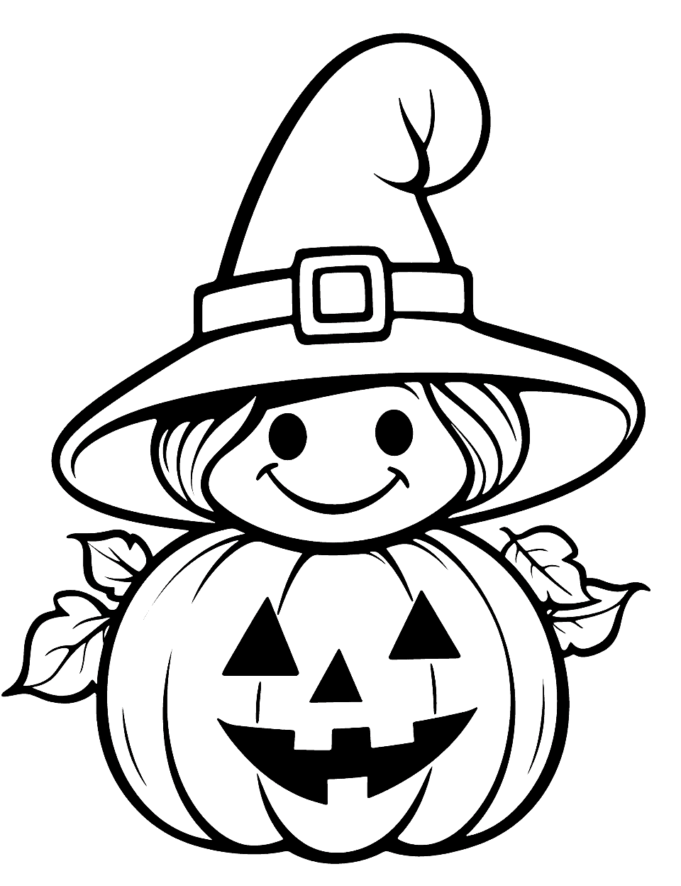 for fall and halloween coloring pages