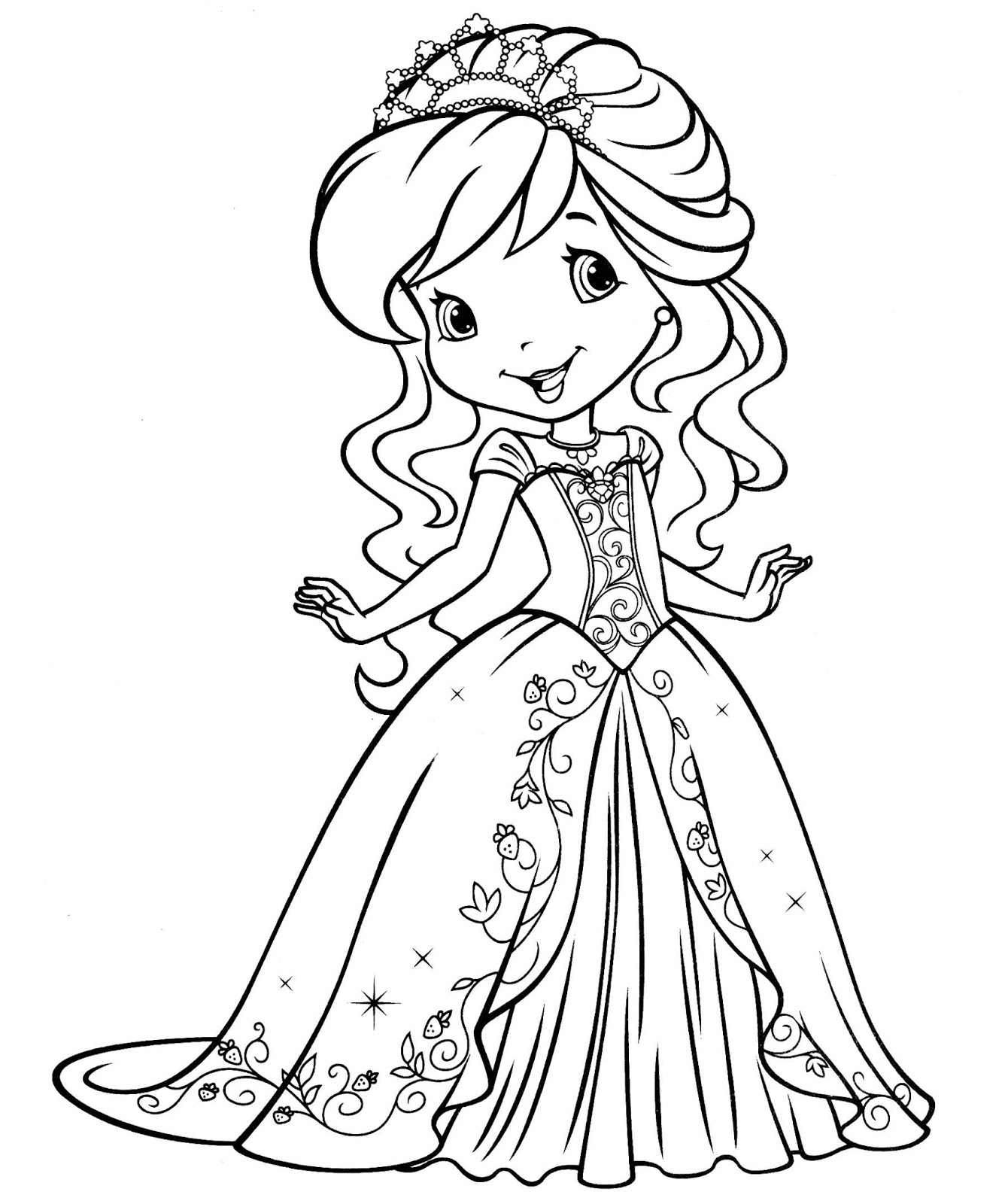 Coloring pages for girls