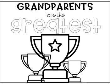 Grandparents day coloring page freebie by the mathis girls tpt