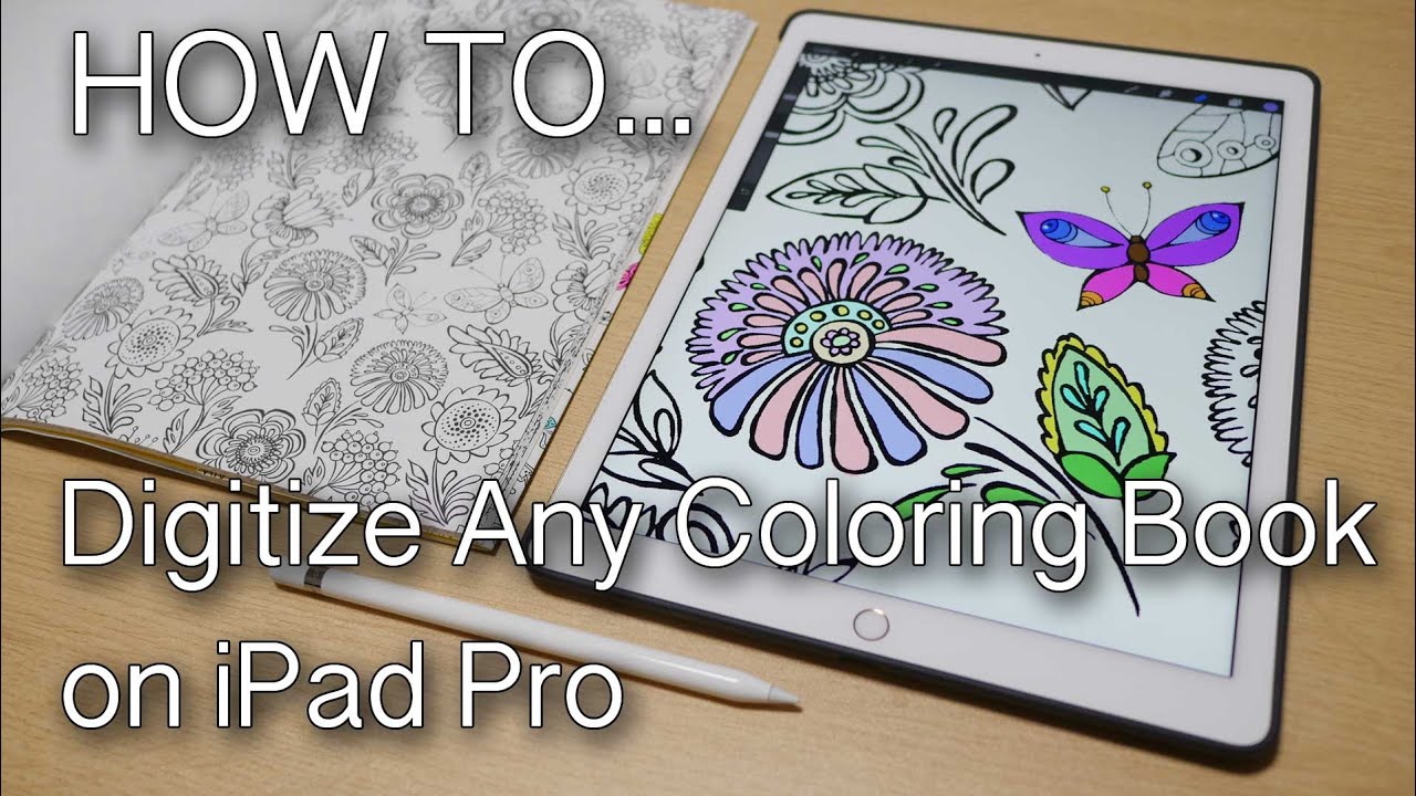 Ipad painting coloring books