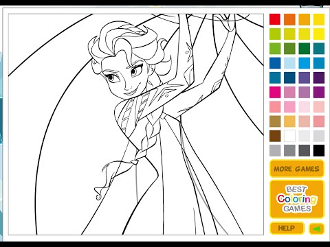 Disney princess coloring pages