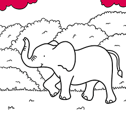 Online coloring pages for kids