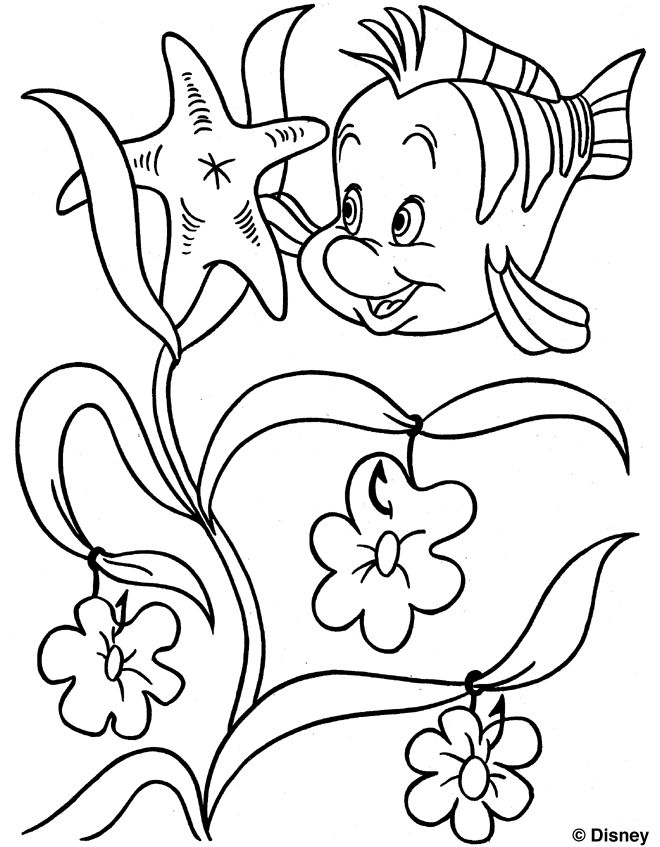 Printable coloring pages for kids mermaid coloring pages disney coloring pages ariel coloring pages