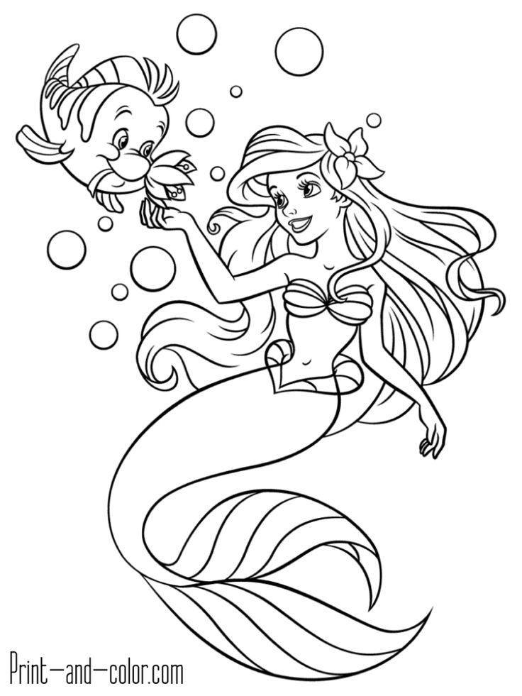 The little mermaid coloring pages print and color mermaid coloring book disney princess coloring pages ariel coloring pages