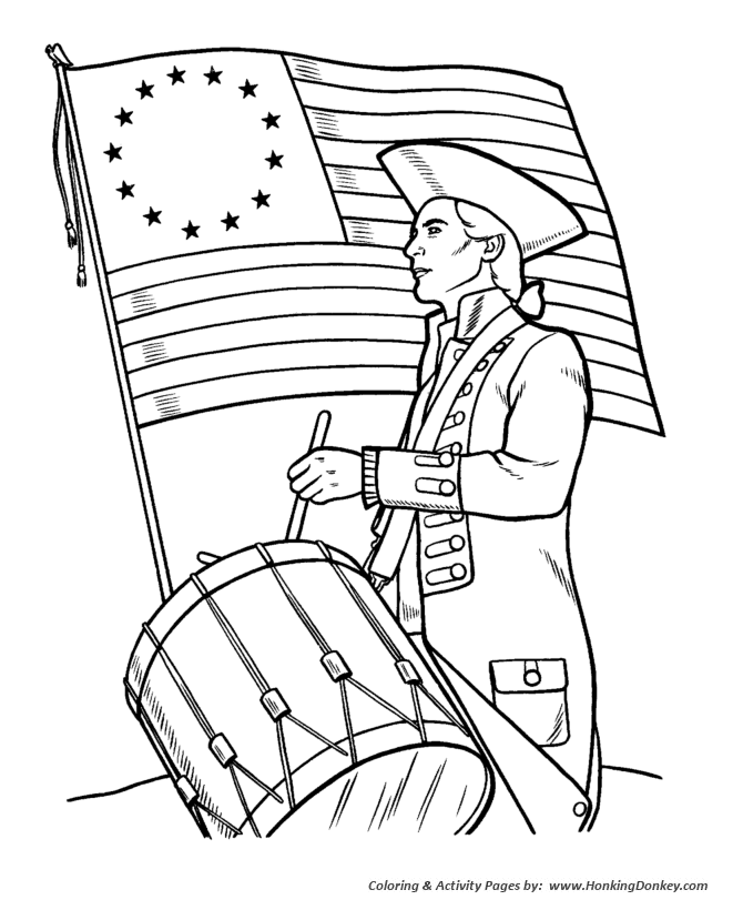 Memorial day coloring pages