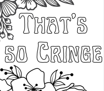 Sassy middle school coloring sheets by papermichelle tpt