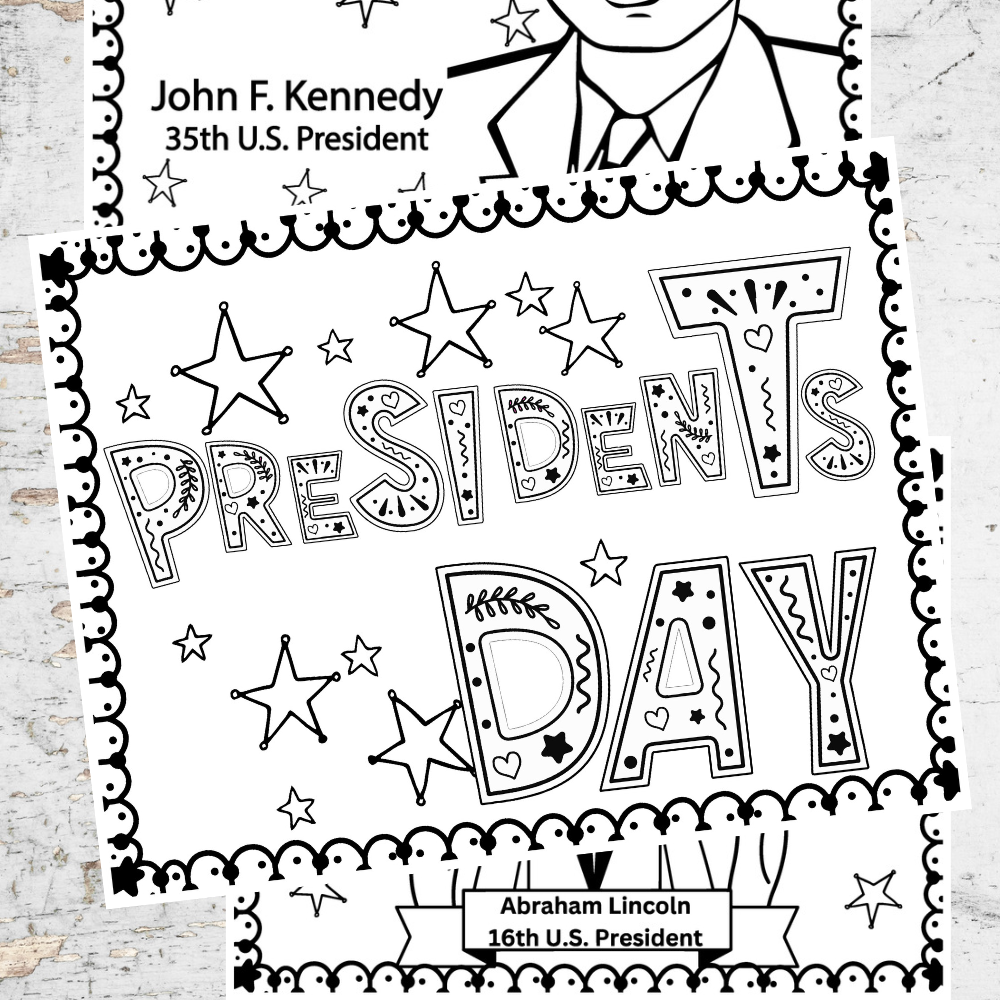 Presidents day coloring sheets for kids patriotic coloring pages abrahamâ made by teachers
