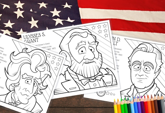 Printable president coloring pages history for kids crafts for kids presidents day family activities school activities
