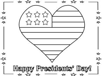 Presidents day coloring pages by miss ps prek pups tpt
