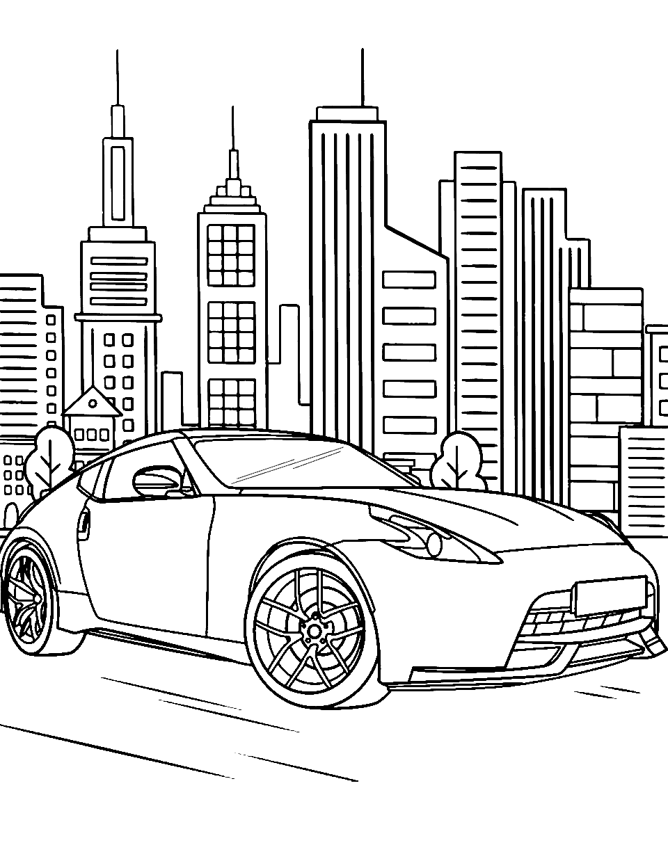 Race car coloring pages free printable sheets