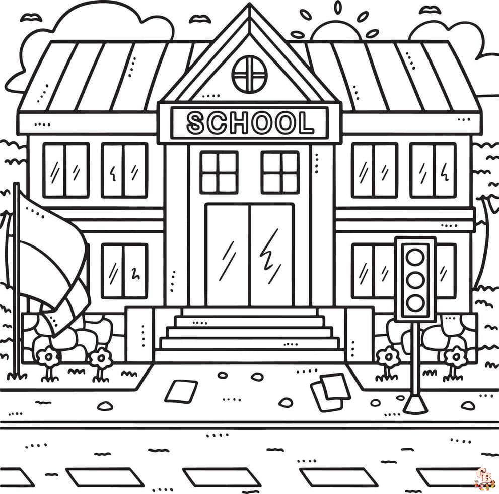 Discover school coloring pages with coloring pages