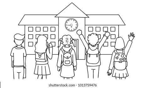 School coloring pages images stock photos d objects vectors