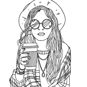 Teenage girls coloring pages printable for free download