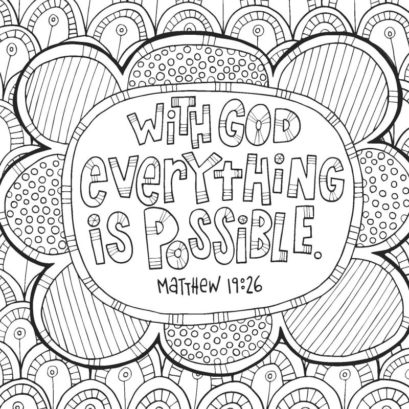 Free coloring devotional pages for teens
