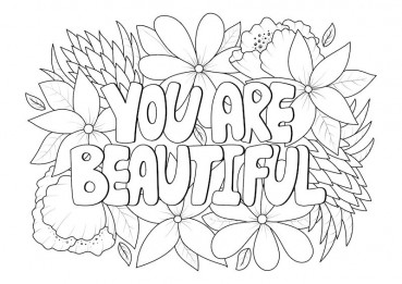 Free coloring pages for teen girls mental health