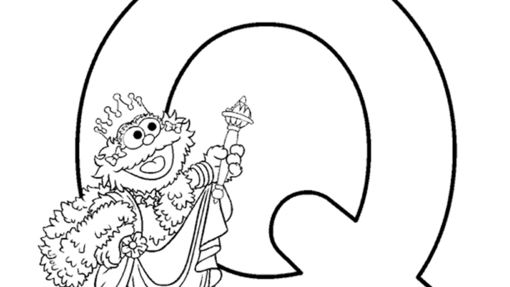 The letter q coloring page kids coloringâ kids for parents