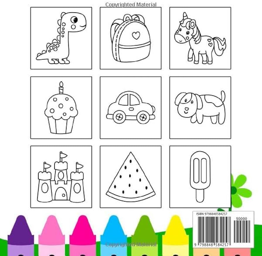 My first loring book for toddlers