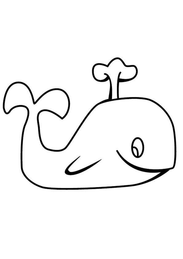 Coloring pages whale coloring pages for toddlers