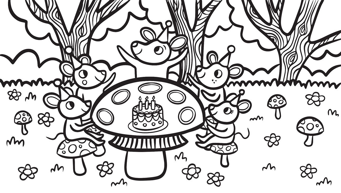 Minni coloring pages â eda french