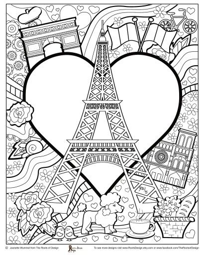 Paris coloring pages i watch coloring pages adult coloring book pages coloring book pages