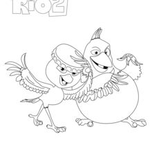 Movies coloring pages