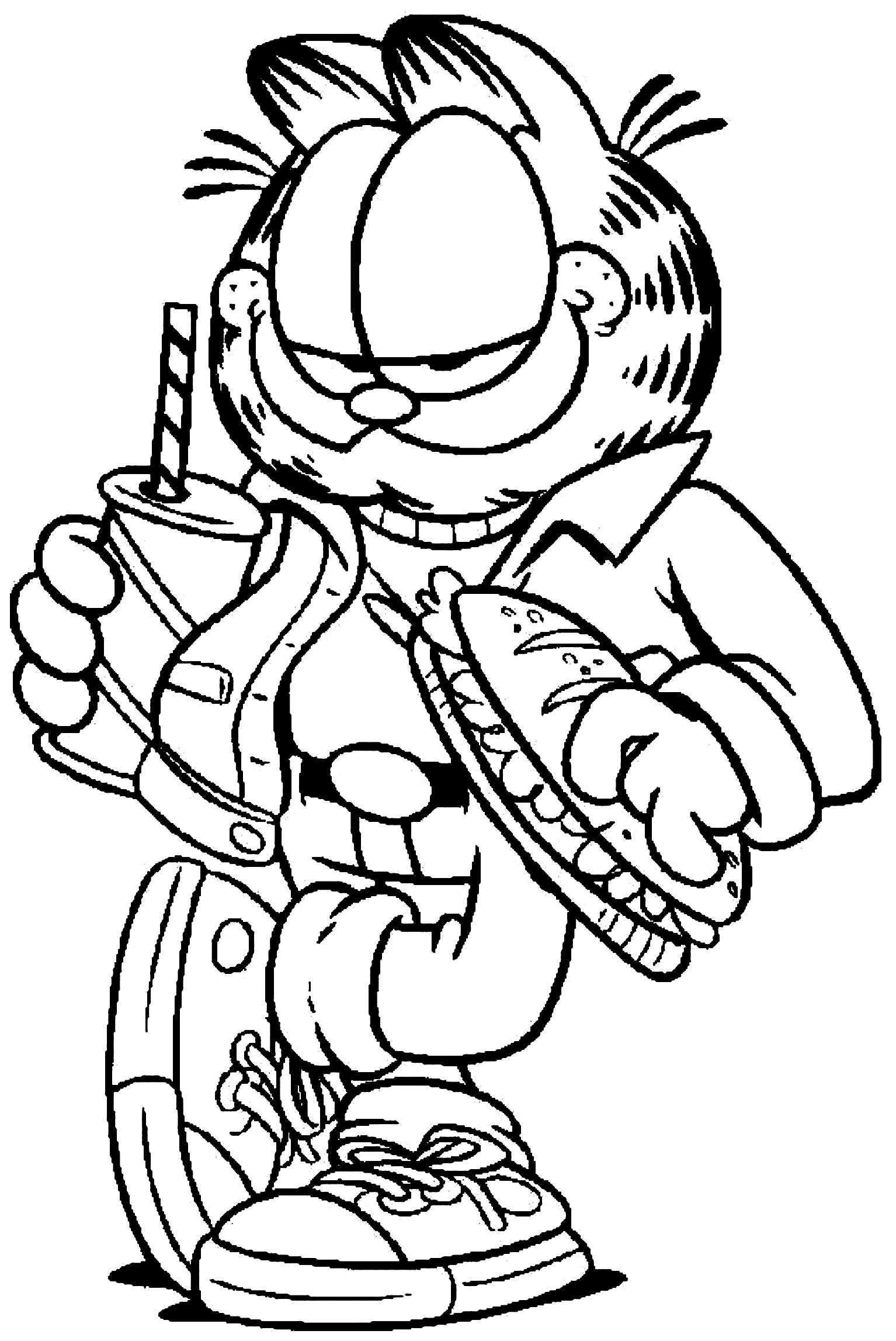 Free garfield coloring pages to print