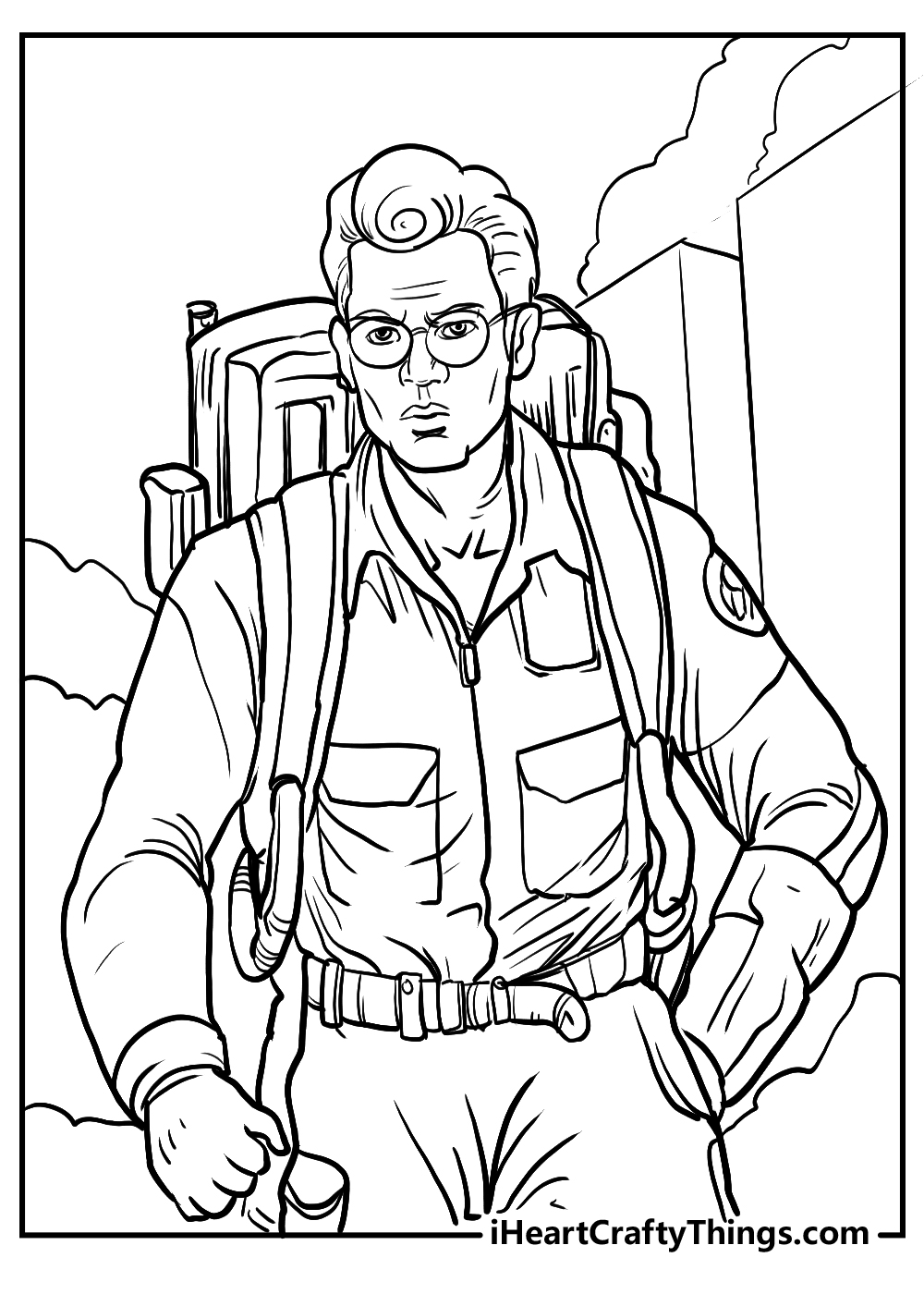 Printable ghostbusters coloring pages updated