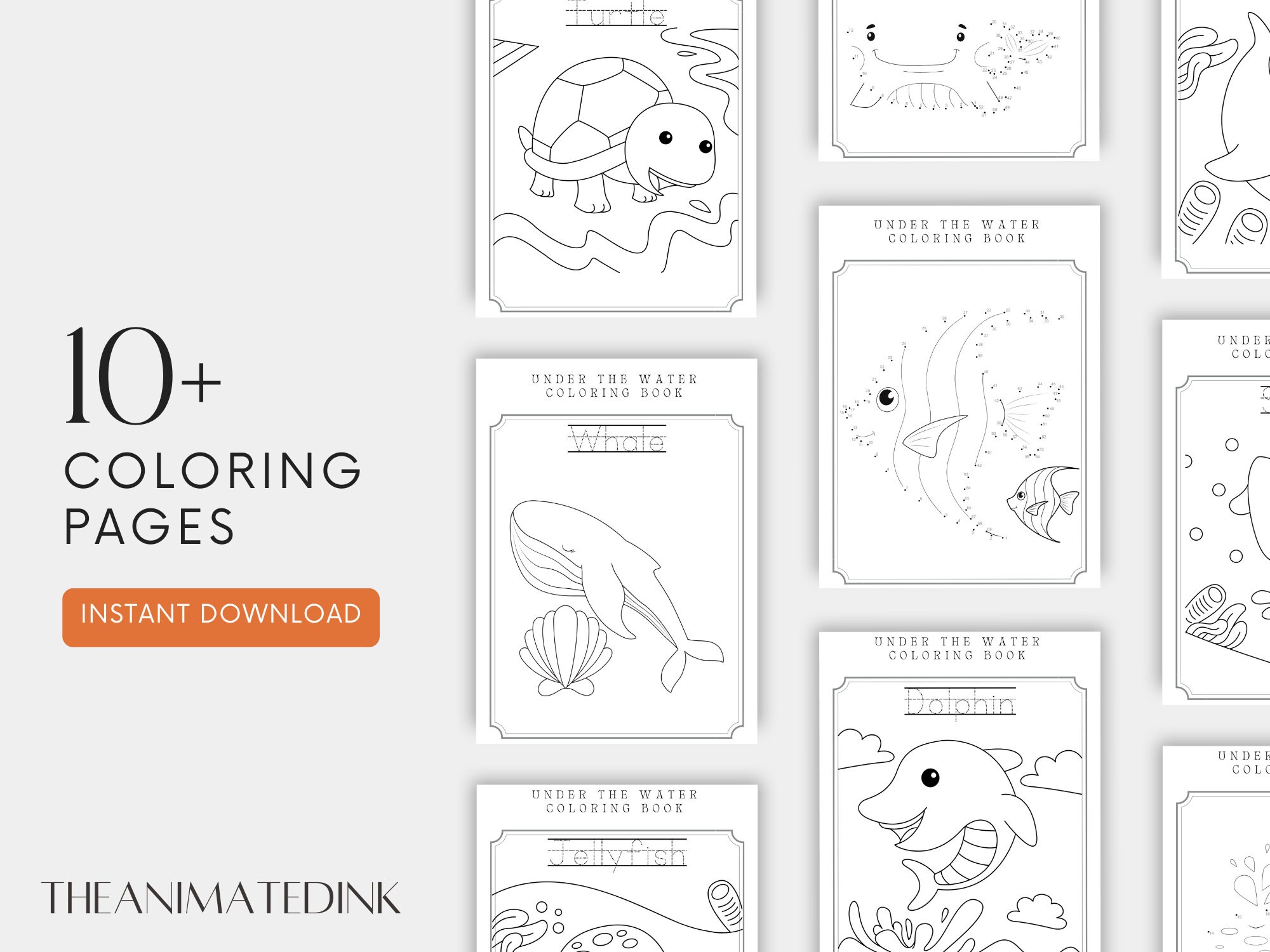 Coloring pages for kids gift ideas digital art