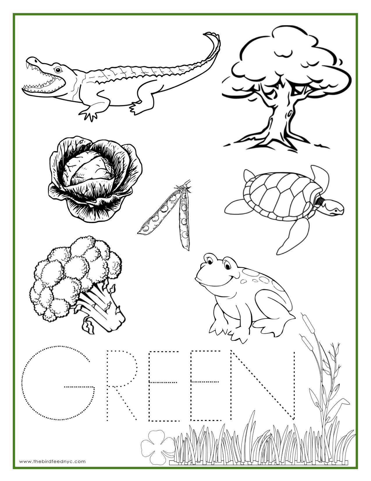 Preschool coloring pages color worksheets color activities