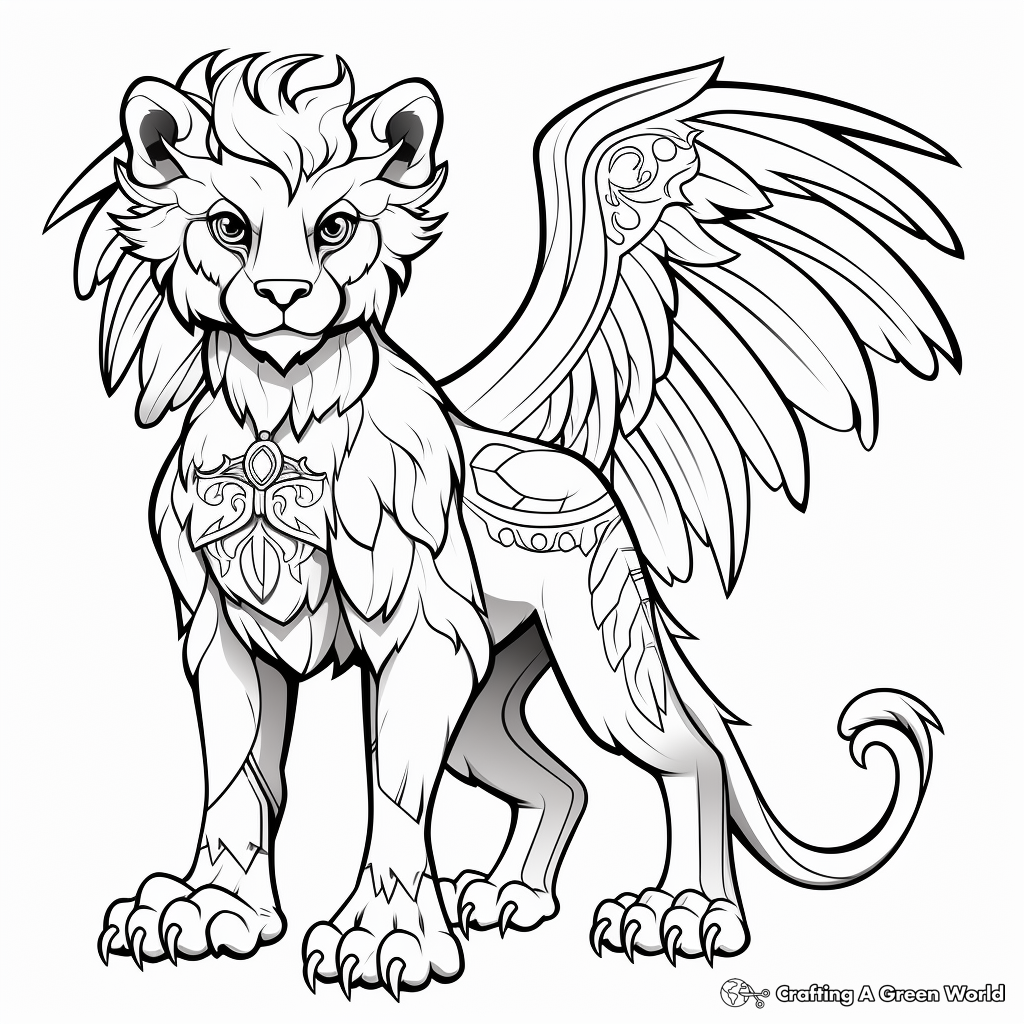 Magical coloring pages