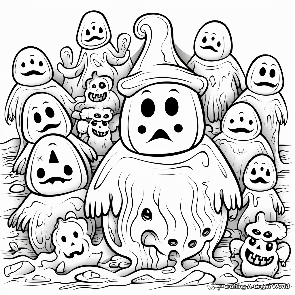 Halloween coloring pages