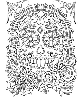 Halloween free coloring pages