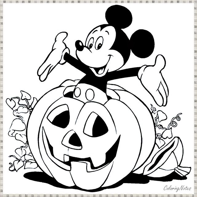 Halloween disney coloring pages printable for kids mickey coloring pages mickey mouse coloring pages pumpkin coloring pages