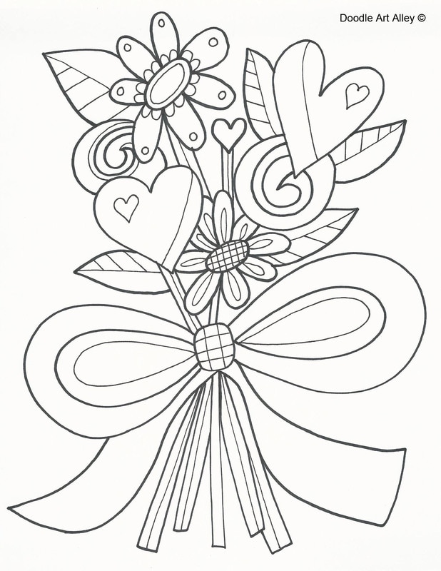 Anniversary coloring pages