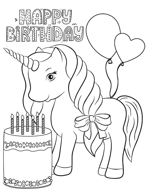 Happy birthday coloring pages happy birthday printables happy birthday coloring sheets happy birthday coloring pdf happy bday coloring