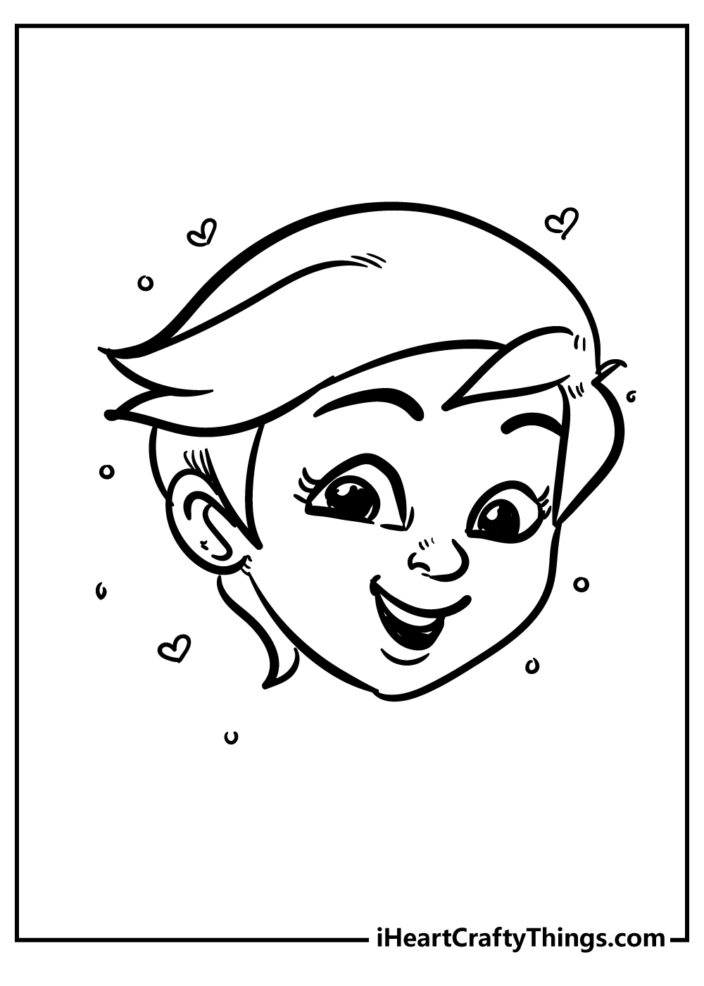 Happy coloring pages free printables