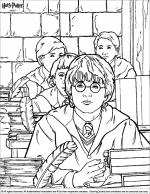 Harry potter coloring pages