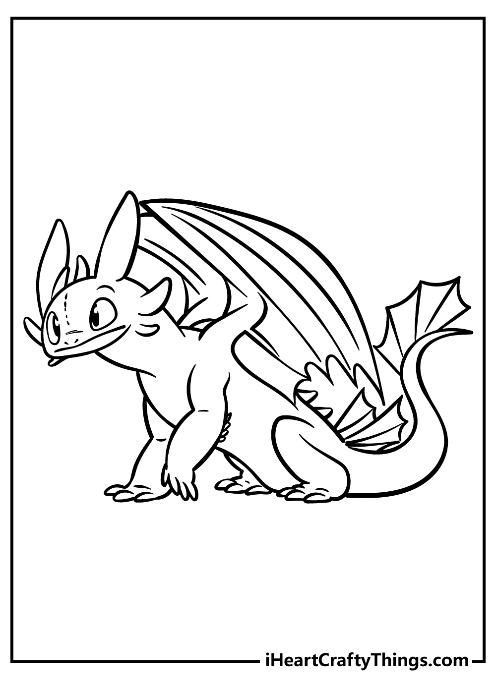 How to train your dragon coloring pages updated