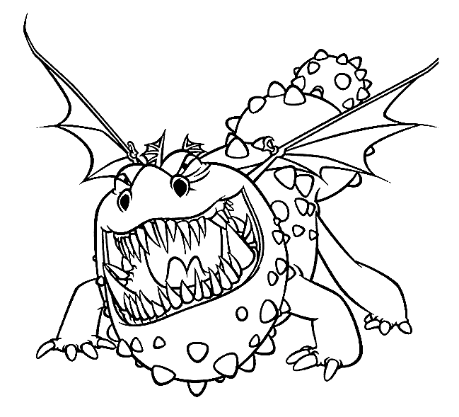 How to train your dragon coloring pages printable for free download