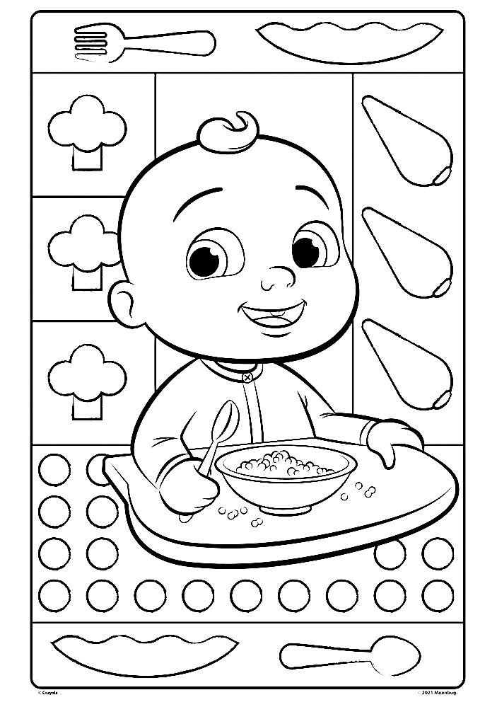 Coelon coloring pages