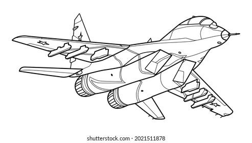 Jet coloring page photos and images