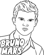 Justin bieber coloring page pop and rb star singer