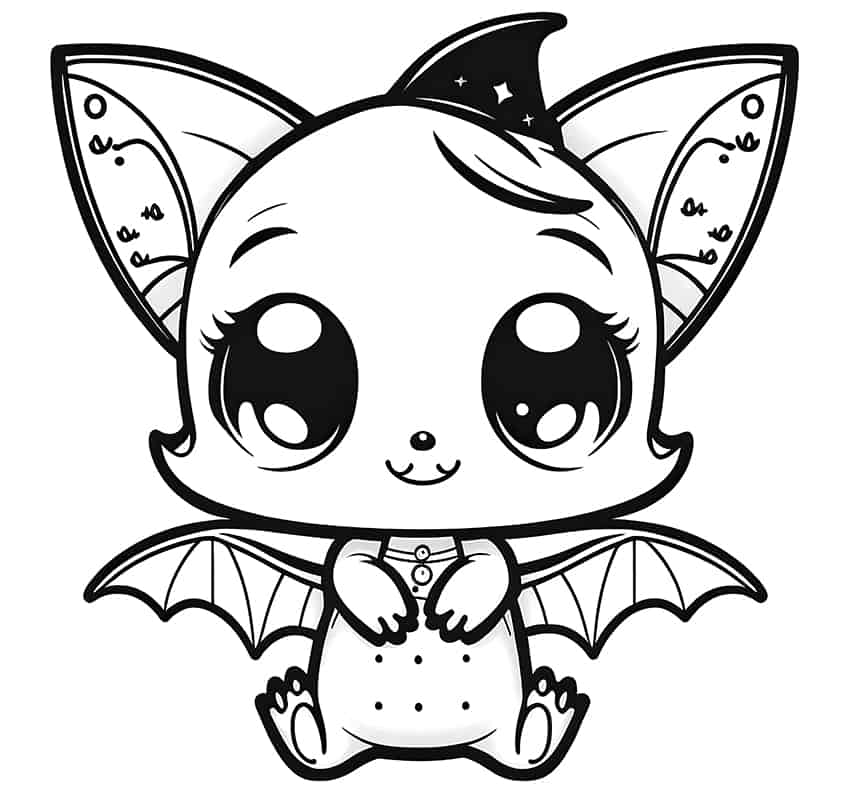 Kawaii coloring pages