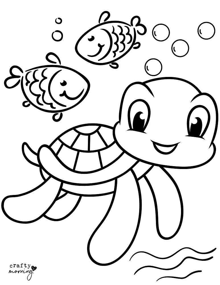 Cute coloring pages for kids to print