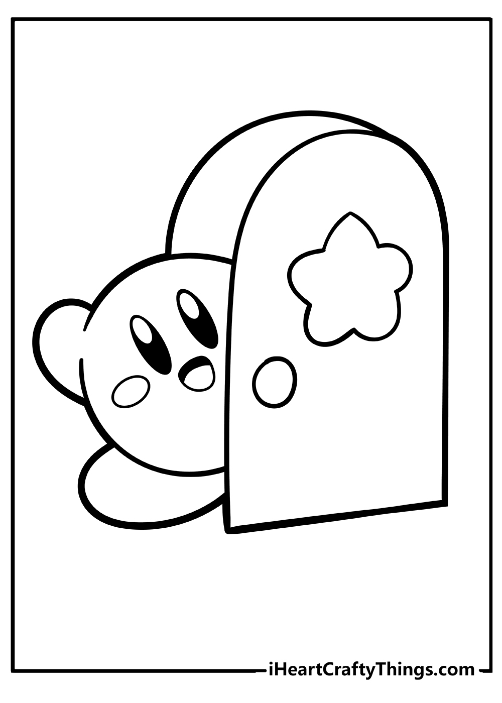 Kirby coloring pages free printables