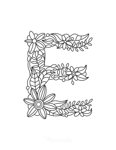 Free printable alphabet coloring pages for kids